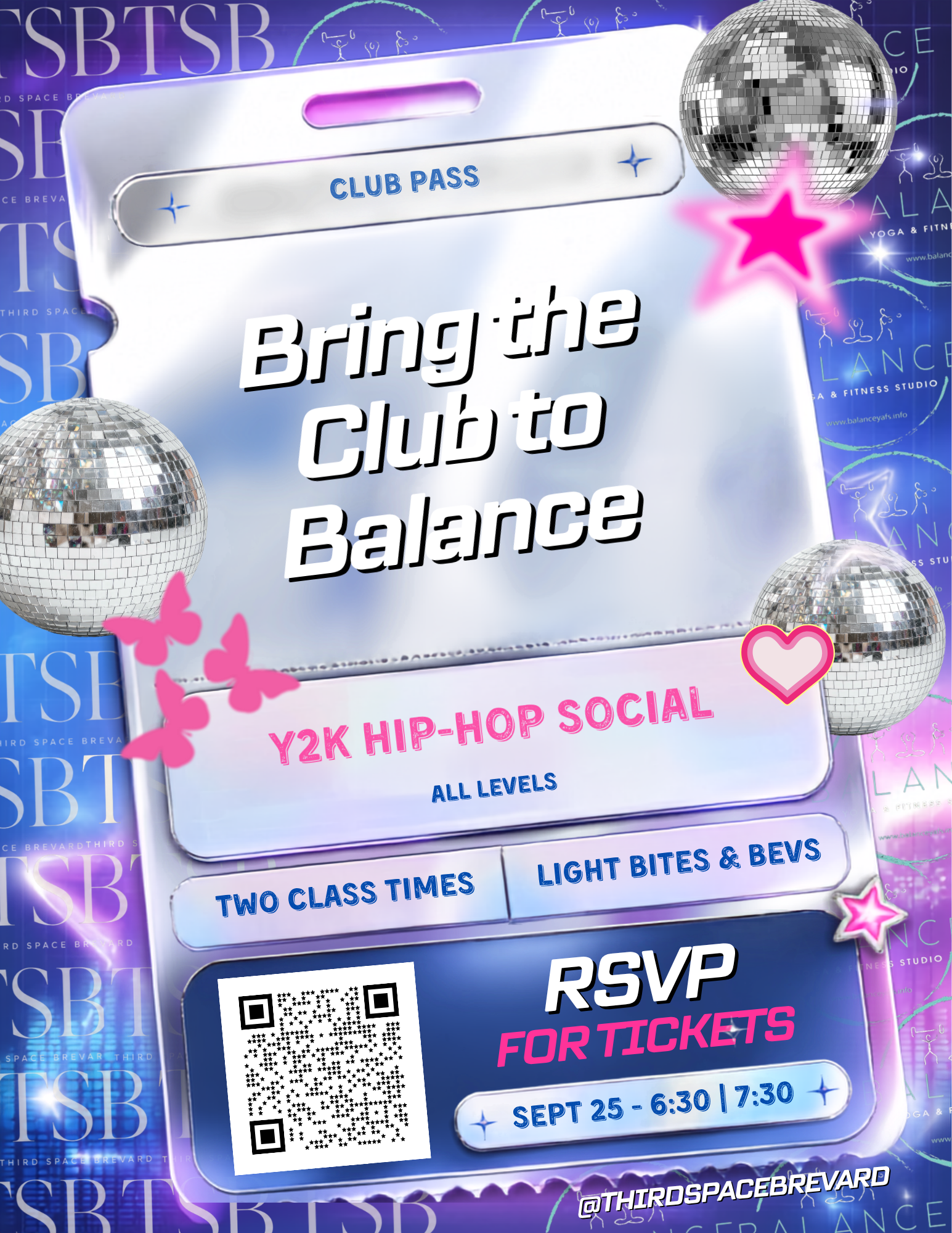 Bring the Club to Balance: y2k Hip Hop Dance Social
