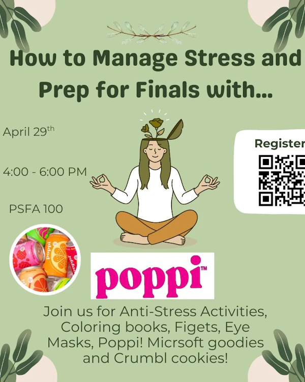 Wellness Event - Stress Relieve for finals