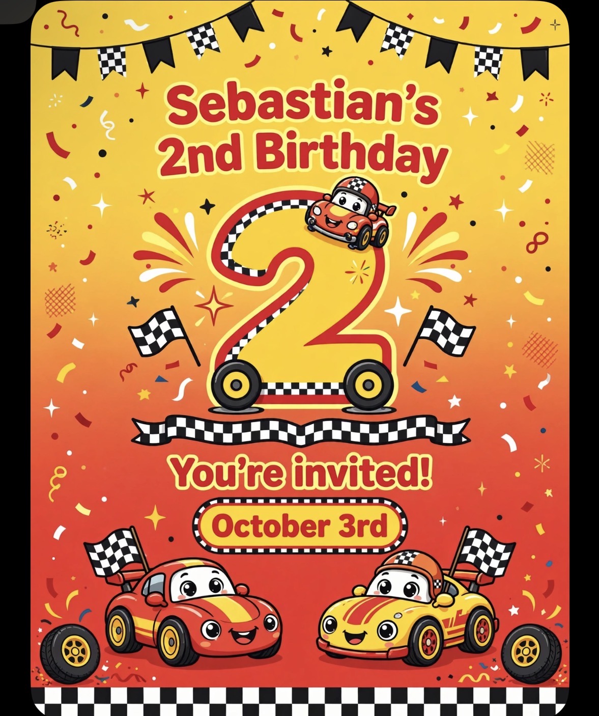 Sebastian’s 2nd Birthday