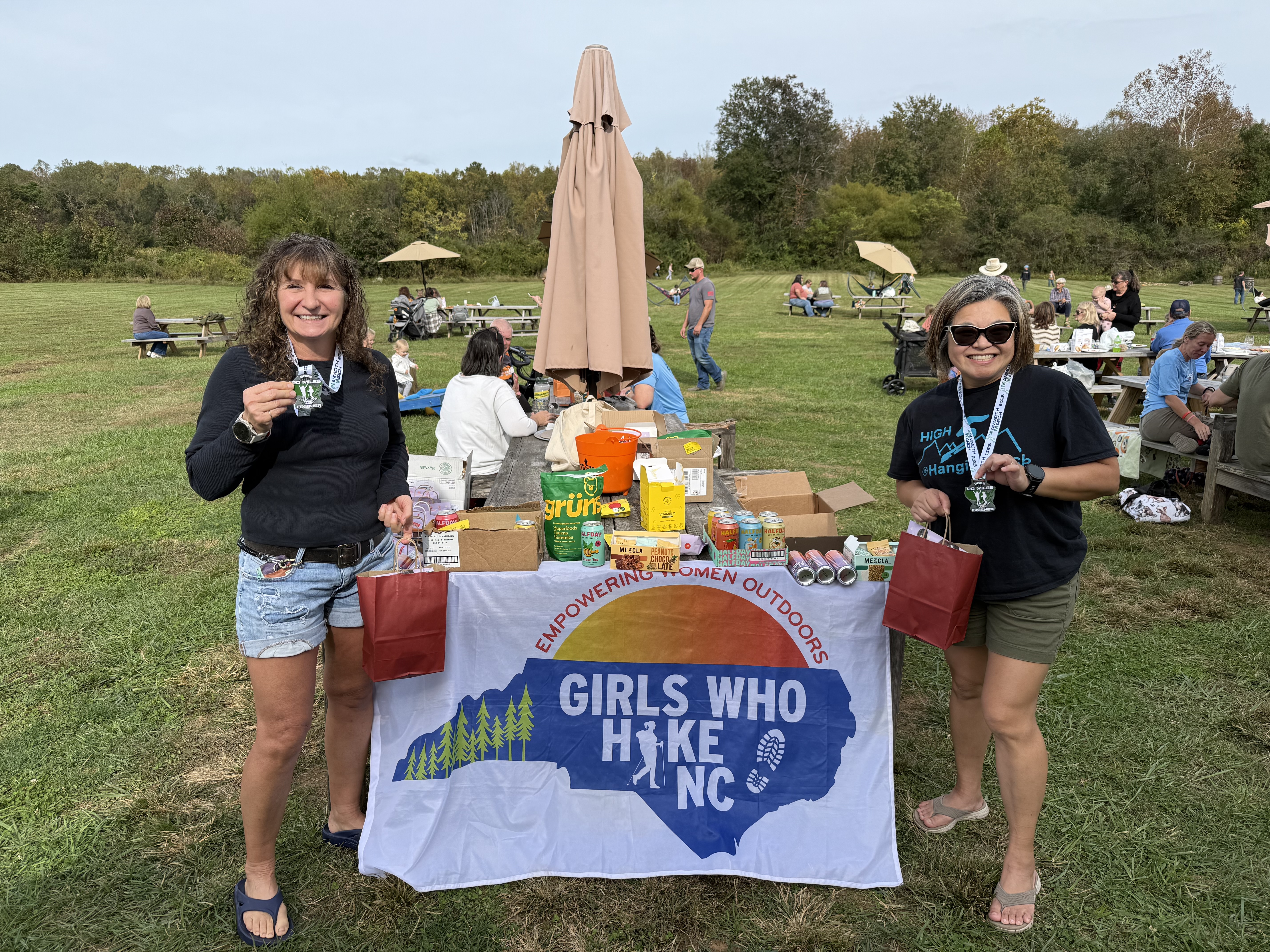 20 Mile Hike, After Party for 40 Girls, Lake James, NC