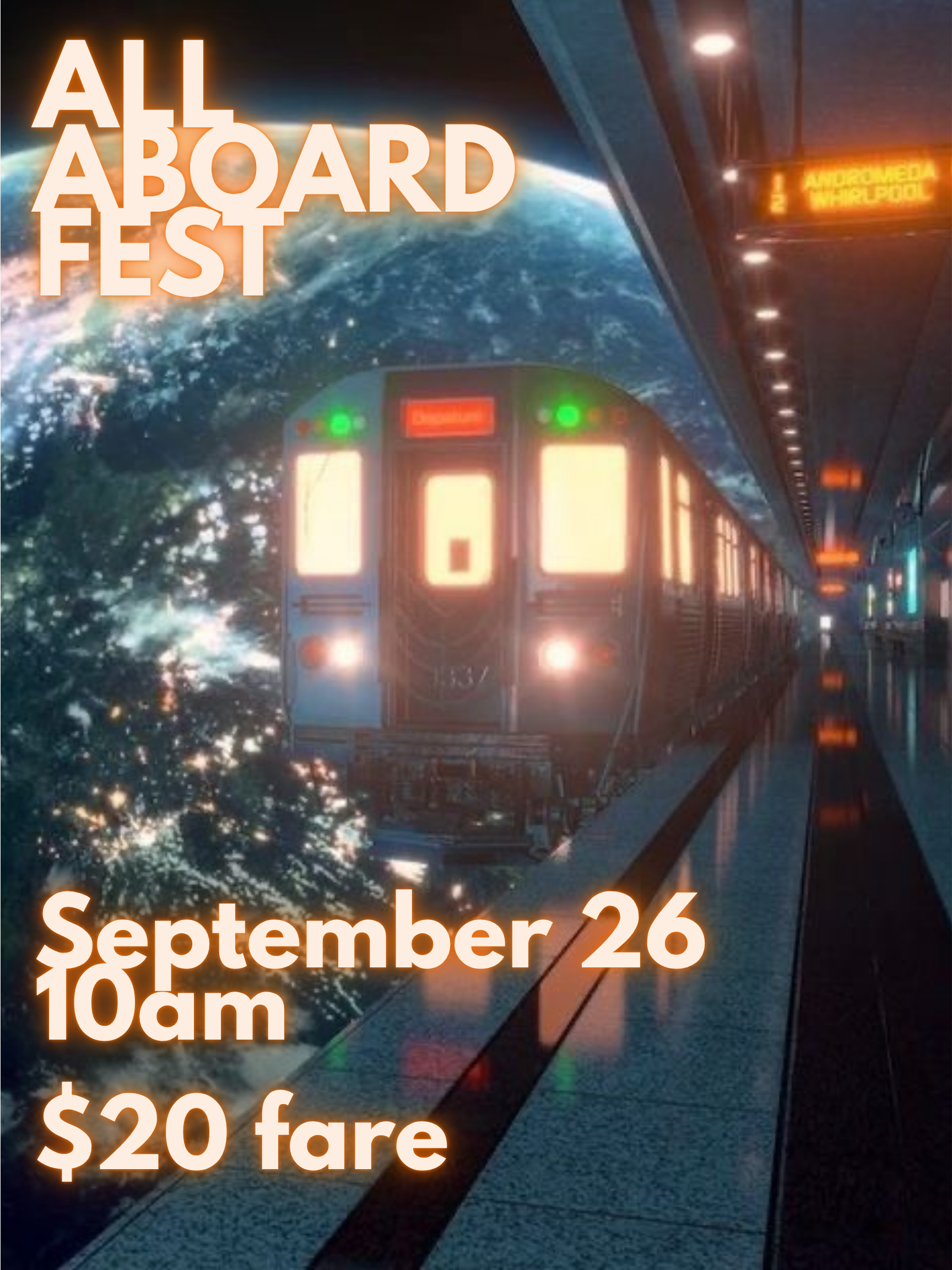 All Aboard Fest, 5th Annual, 30 people, Chicago Suburbs